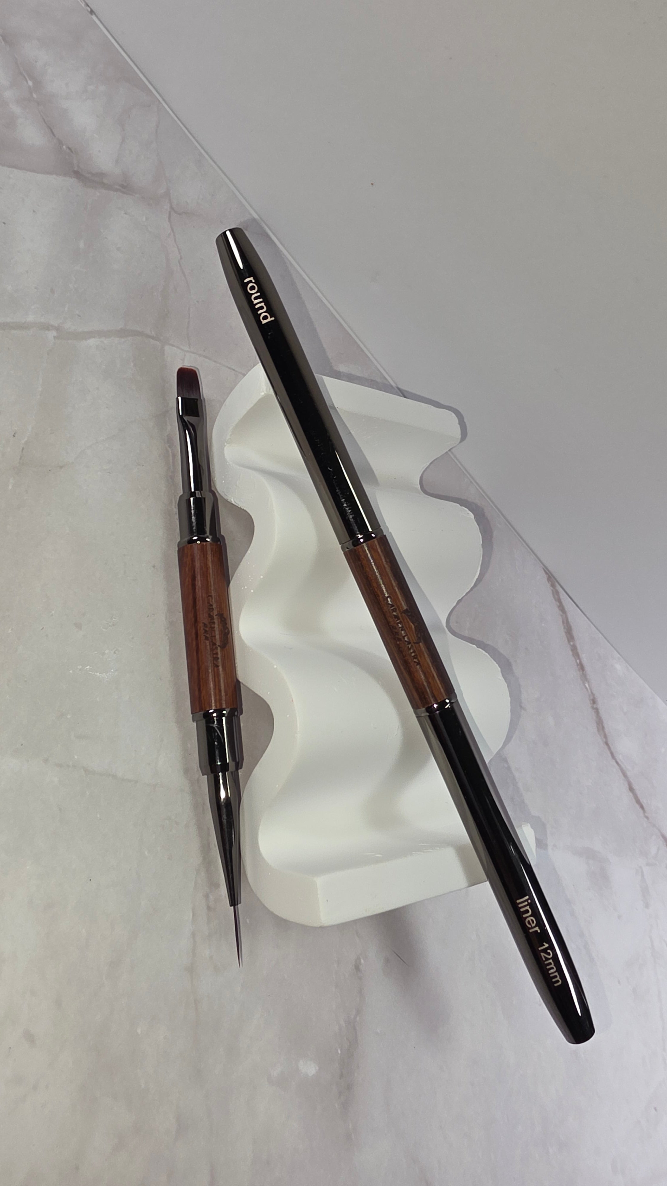 Double-Ended Brush, 12mm Liner / Round