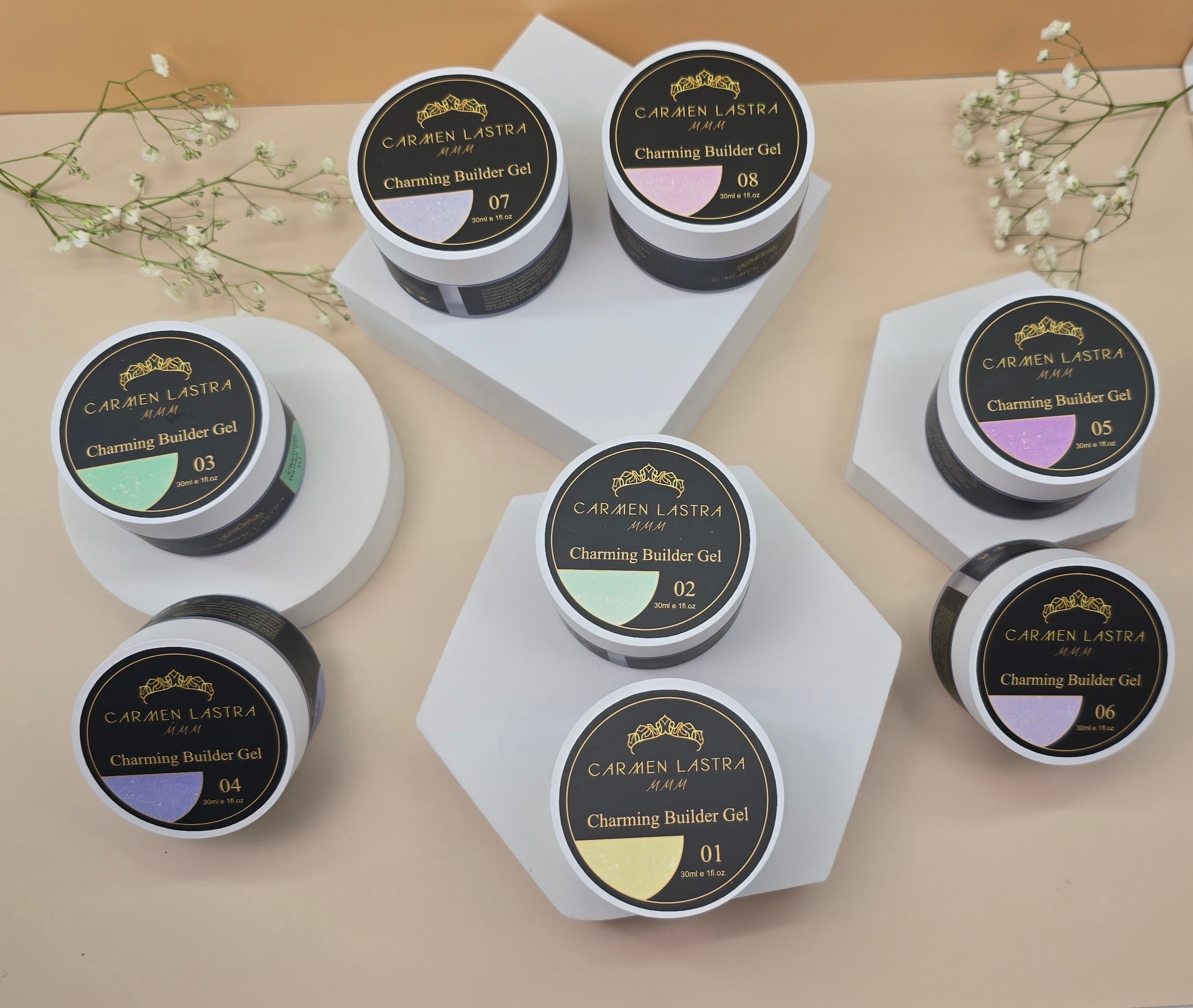 Charming Collection of 8 colors