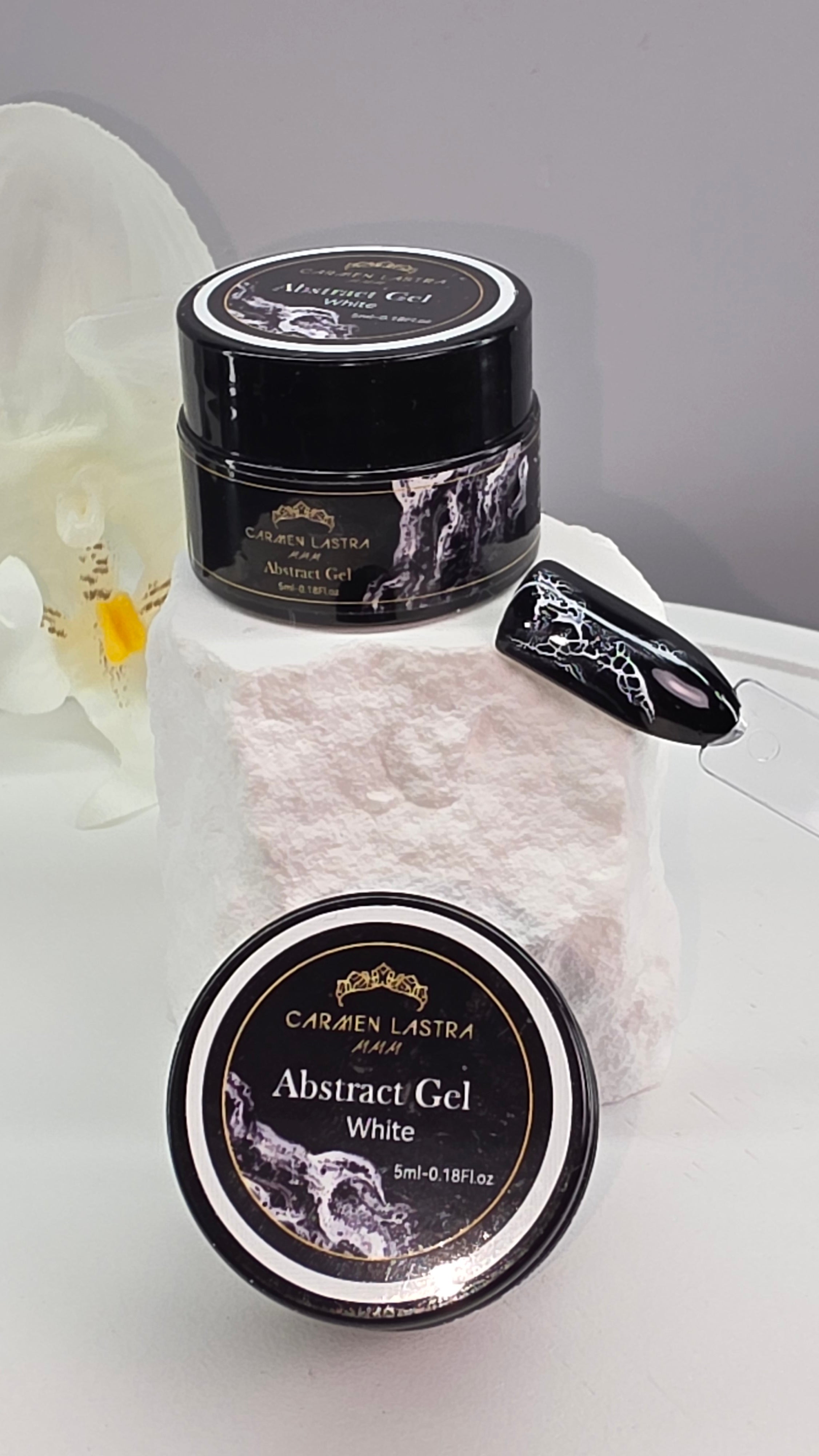 Abstract Gel Black 5ml / white and base ( kit)