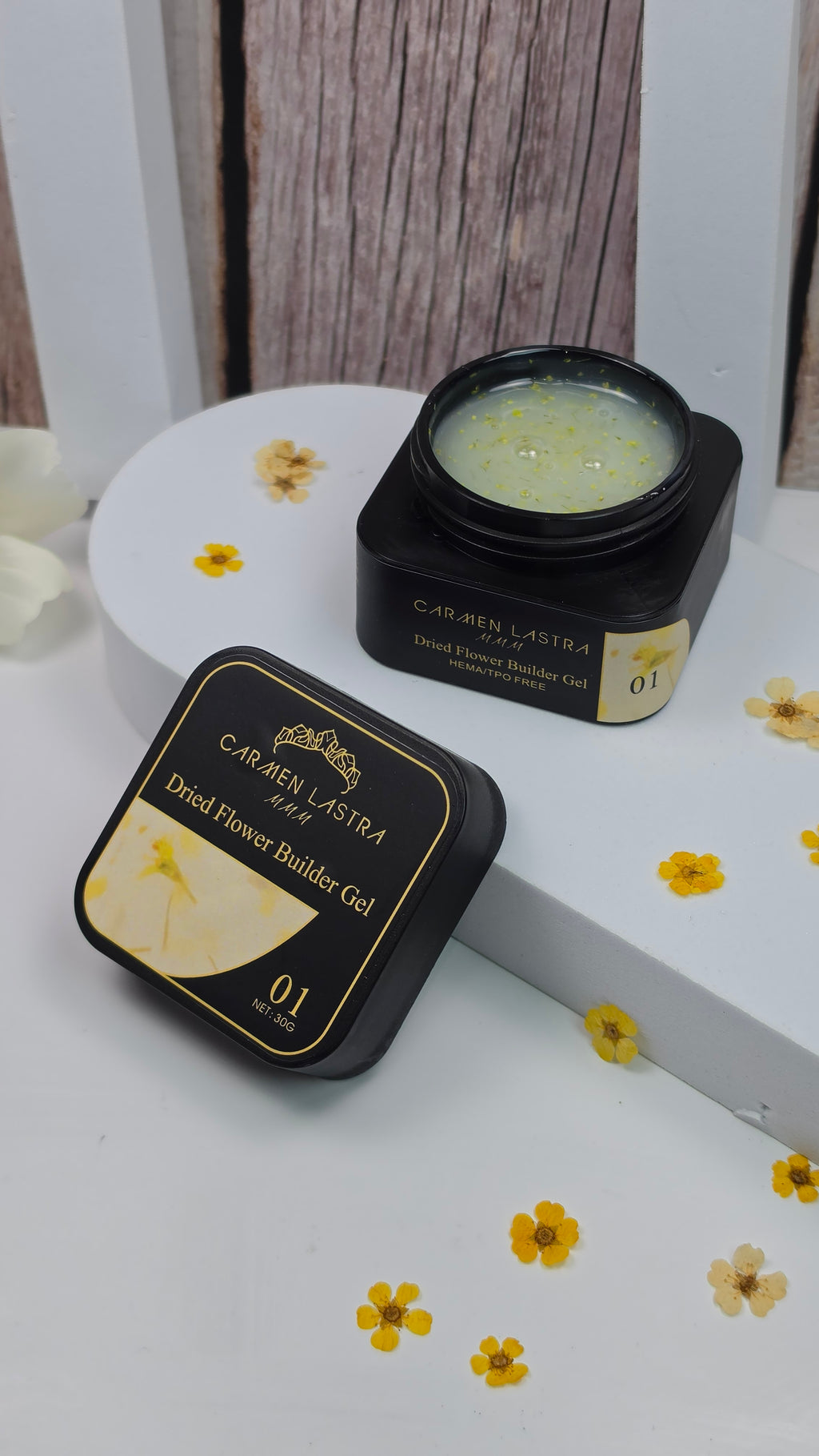 Dried Flower builder gel #01