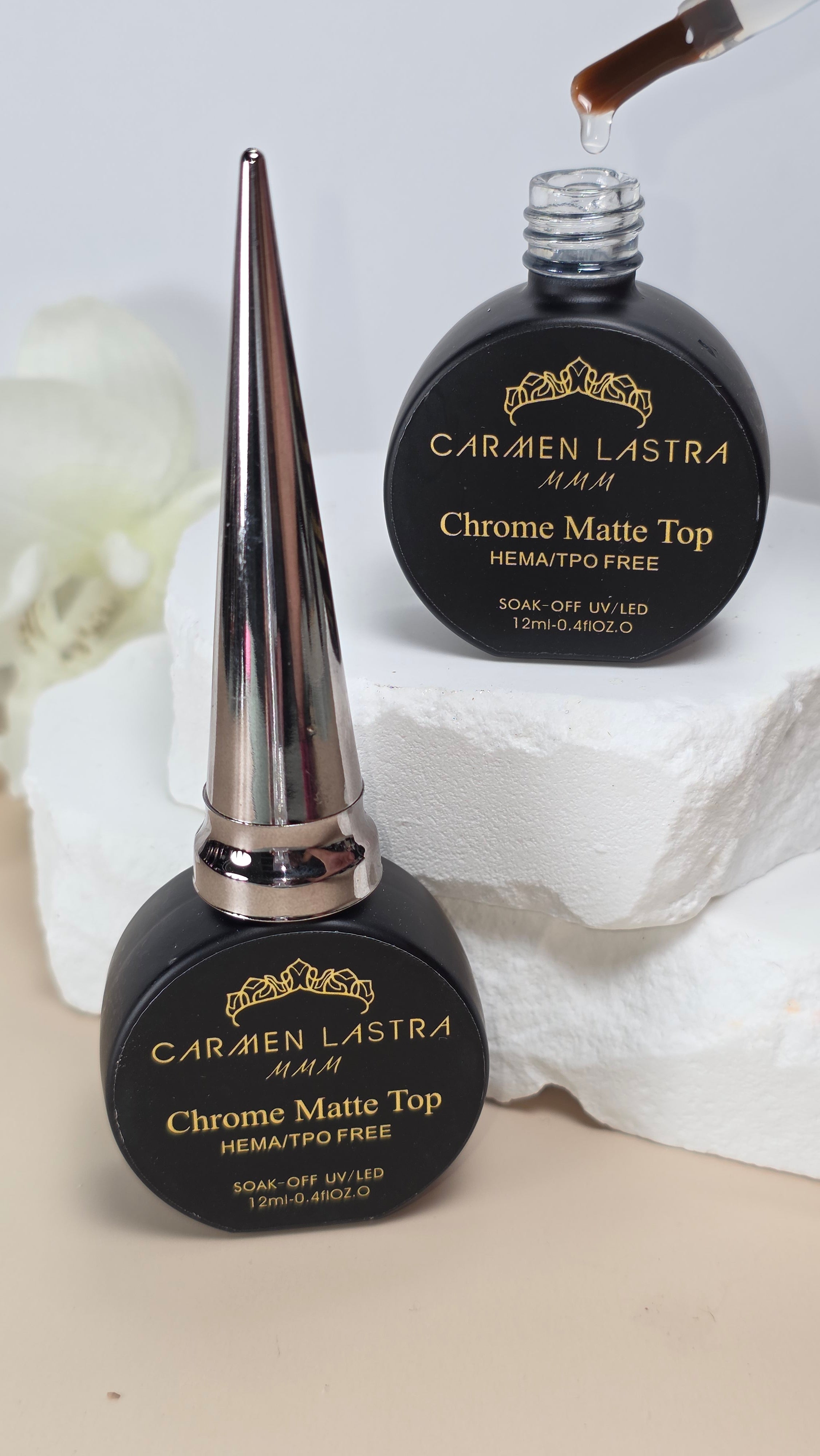 Chrome Matte top HEMA/TPO FREE