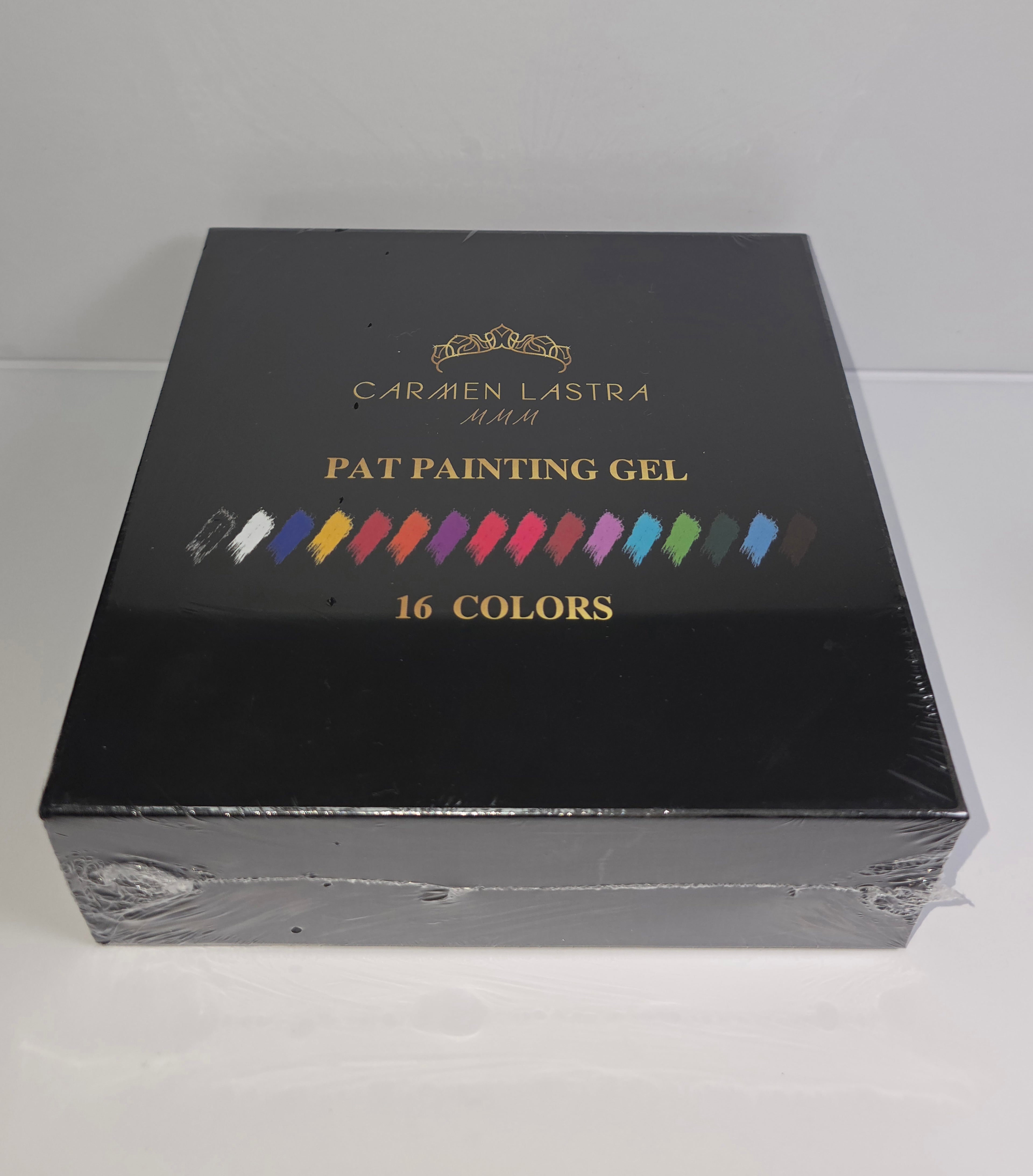 Pat Paining Gel 16 Colors. Esmalte de Gel para Pintar de 16 colores