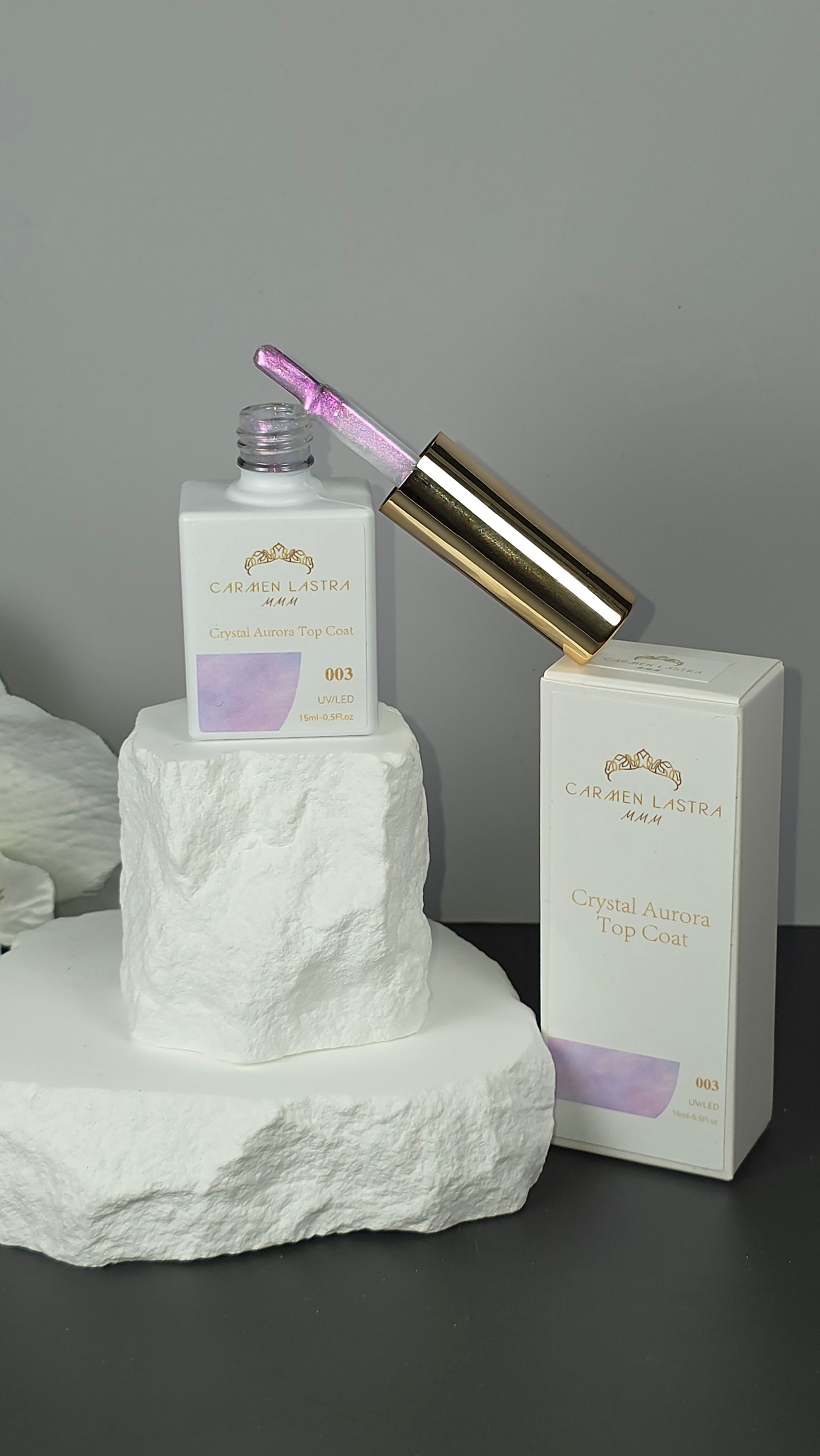 Crystal Aurora Top Coat # 003, 15ml