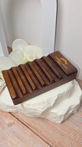 Wood Nail Brush Holder Organizer ( Portapinceles )