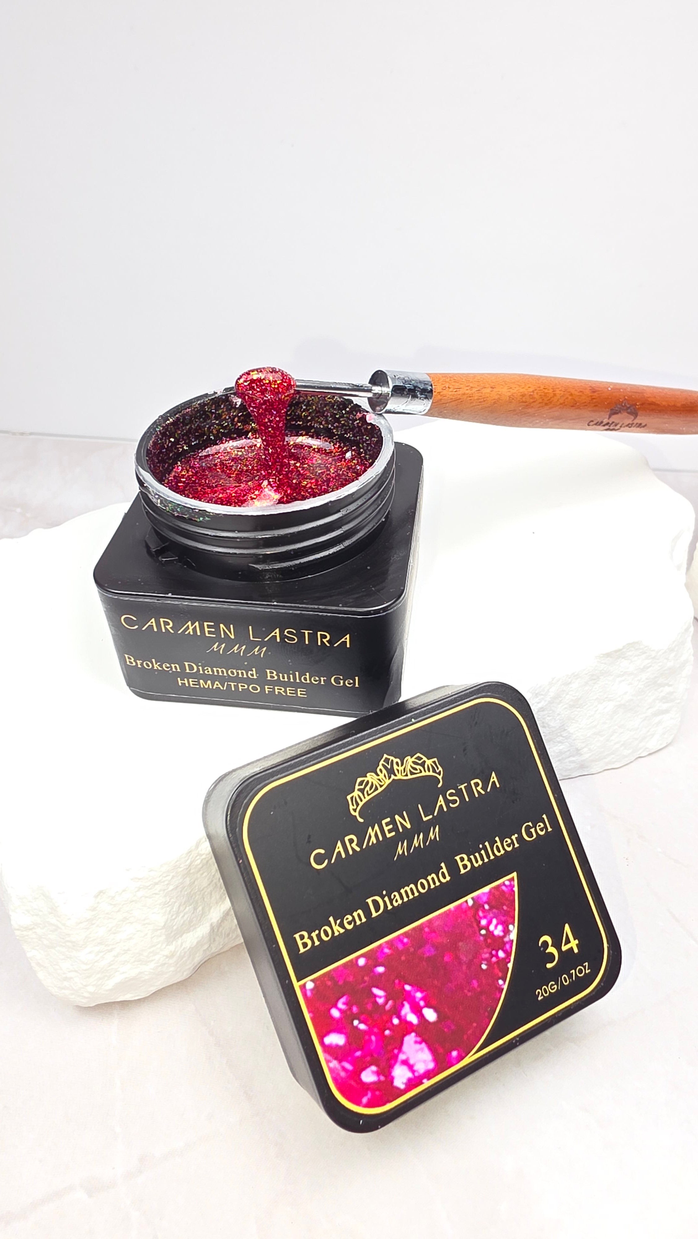 Broken Diamond Builder Gel 20g #34