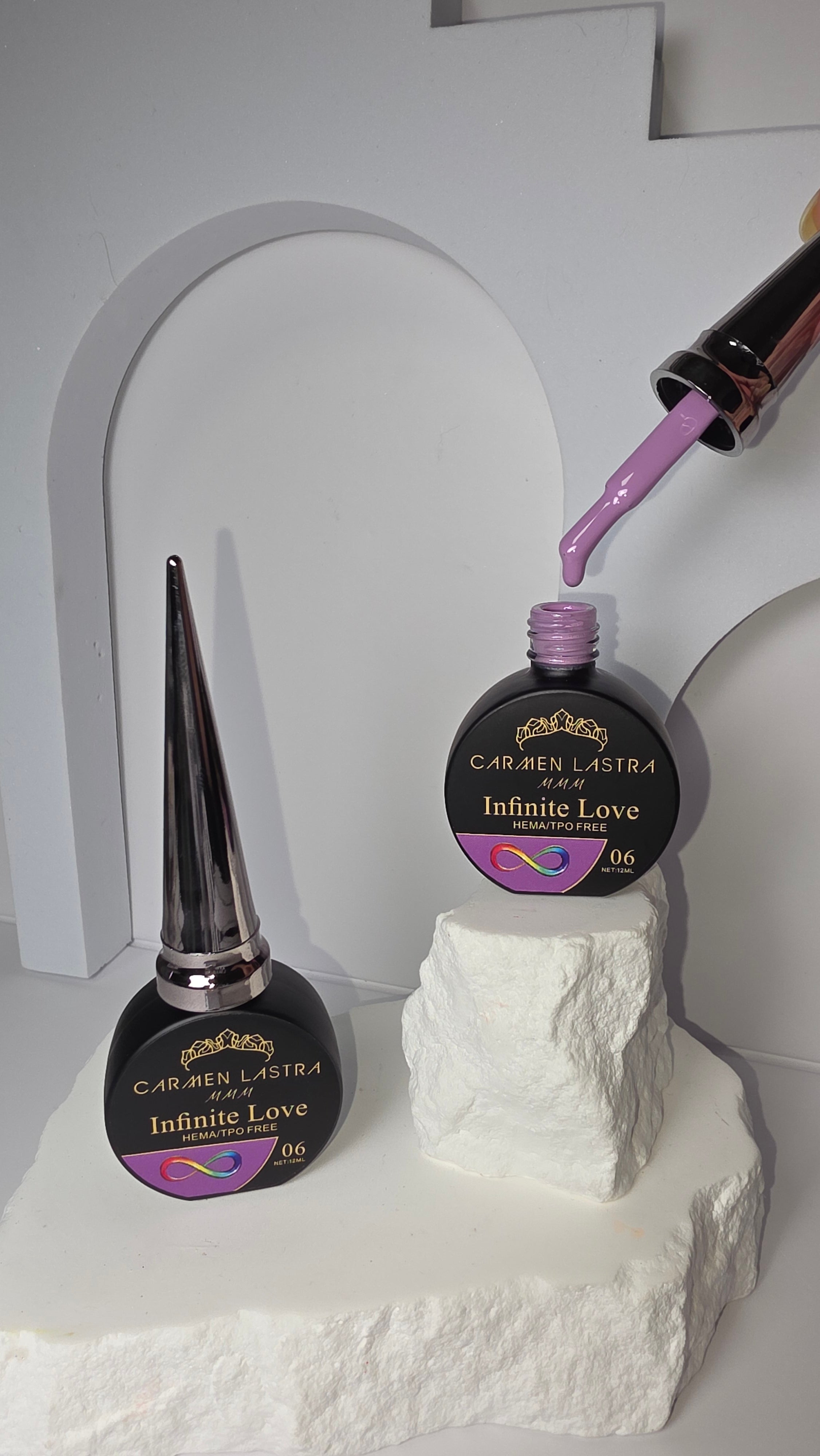 Infinite love #06 / 12ml one-step Gel polish. ( No need for top Coat and base coat) 1 solo paso