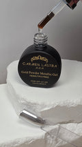 Gold Powder Metallic Gel HEMA/TOP FREE 12ml
